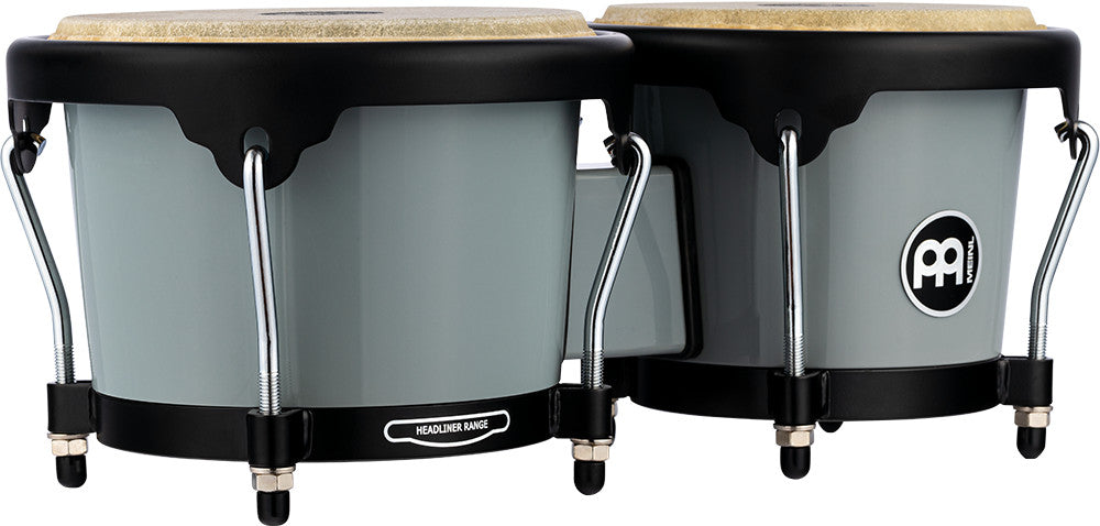 MEINL Percussion Journey Series Bongo 6 1/2" Macho & 7 1/2" Hembra - Ultimate Gray