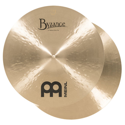 MEINL Cymbals Byzance Traditional Medium Hihat - 15"
