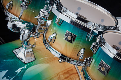 TAMA Superstar Classic Drum Set 7 teilig - Caribbean Lacebark Pine Fade/Chrom HW + SM5W Hardware Kit