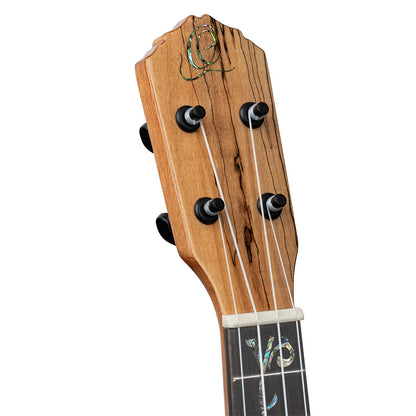 ORTEGA Elite Series Concert Ukulele 4 String - Spalted Maple Natural + Bag