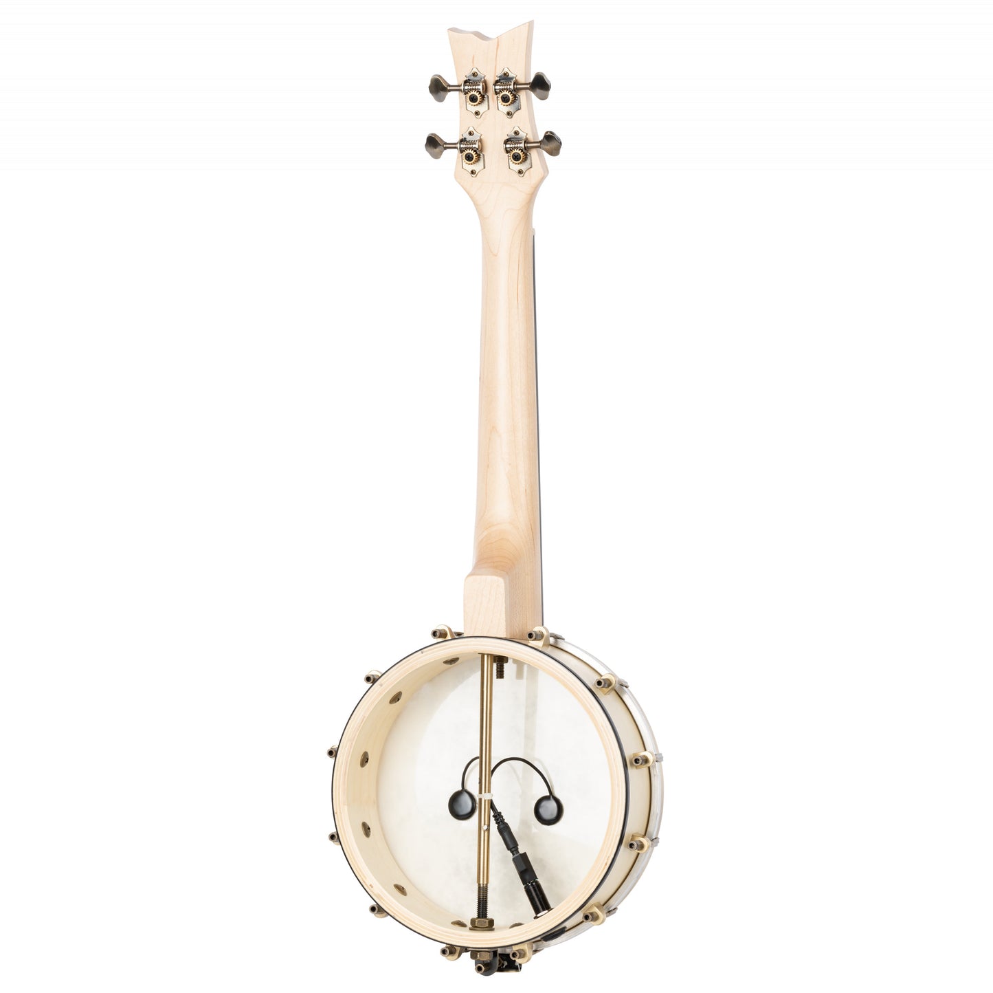 ORTEGA Banjolele Serie Konzert Ukulele 4 String Lefty - Maple Natural + Bag