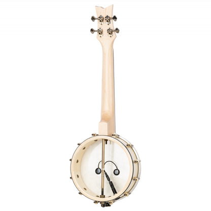 ORTEGA Banjolele Serie Konzert Ukulele 4 String Lefty - Maple Natural + Bag