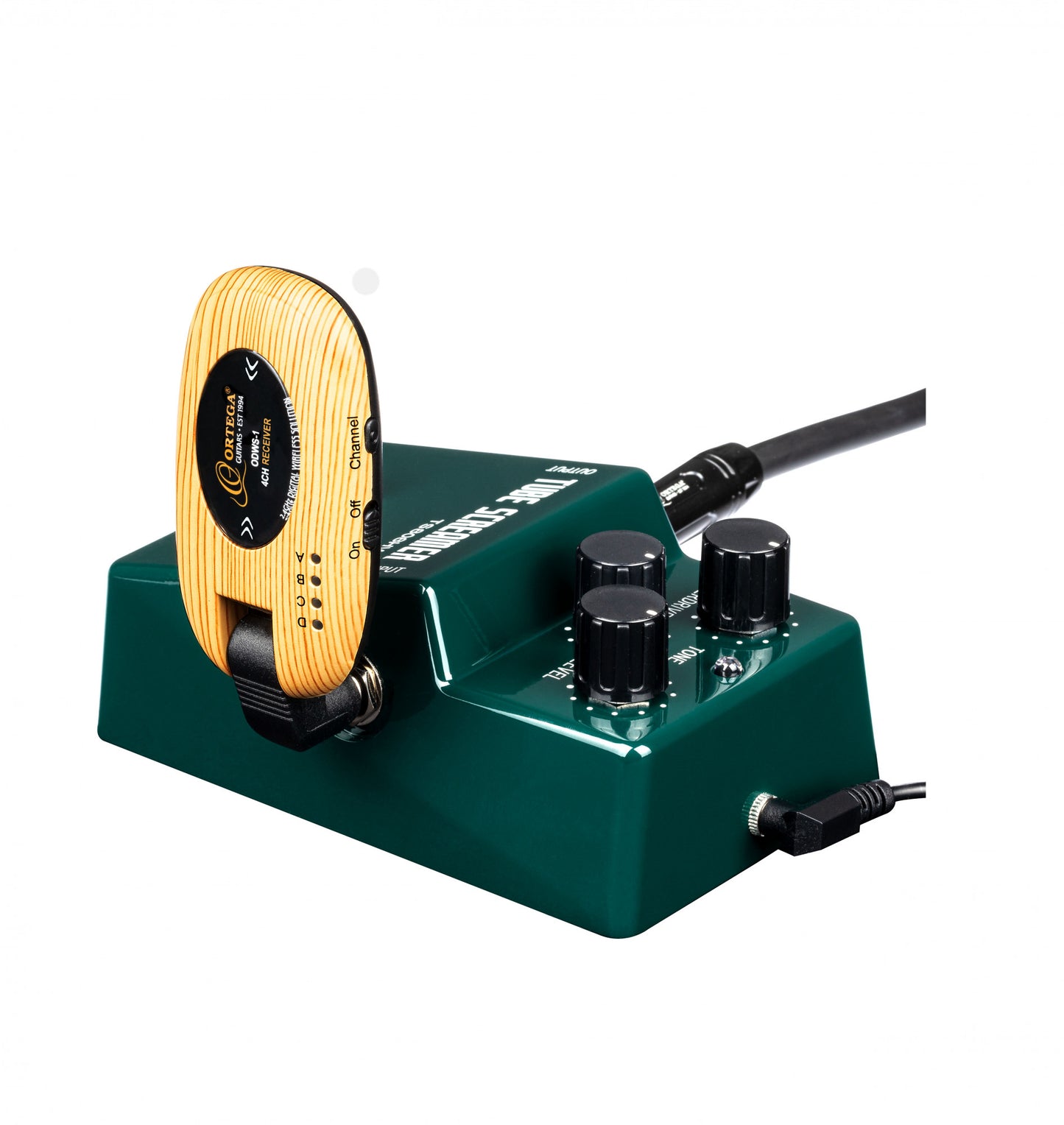 ORTEGA Digital Wireless System - 4 Kanäle / 2,4 Ghz / wiederaufladbar + USB Kabel