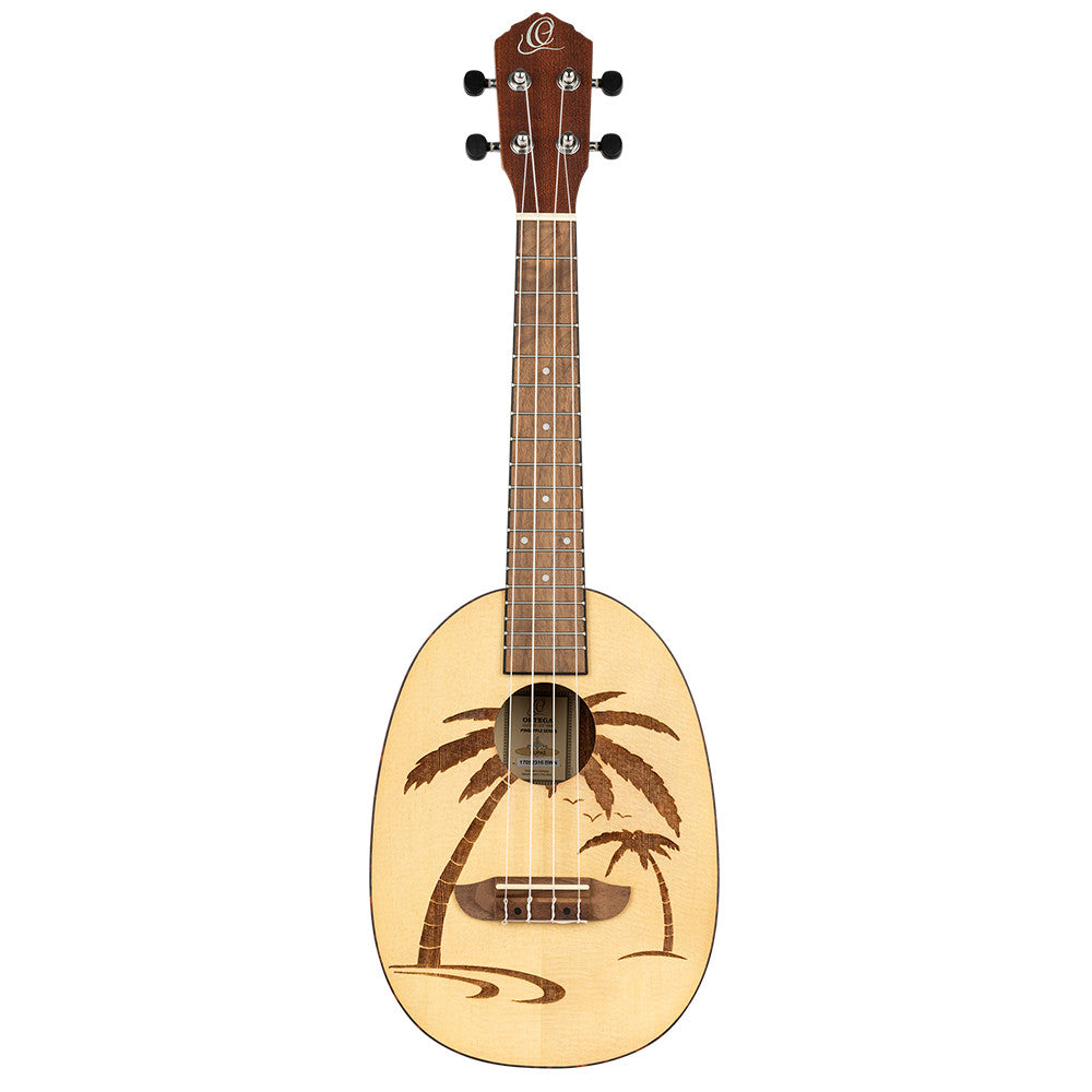 ORTEGA Bonfire Serie Konzert Ukulele 4 String - Fichte/Sapele Natur