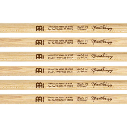 MEINL Stick & Brush - Manolito Rodriguez Signature Timbales Sticks (3-Pack)