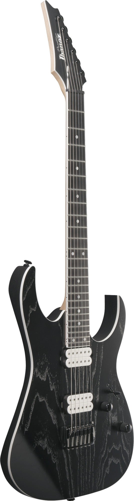 IBANEZ Prestige RGR Electric Guitar 6-String - Weatherd Black + Case M20RG