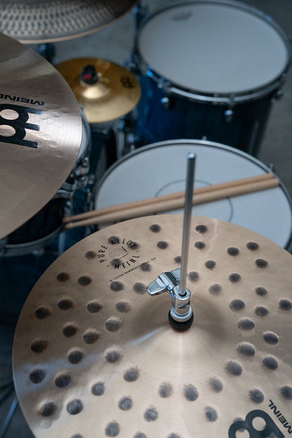MEINL Cymbals Pure Alloy Extra Hammered Hihat - 14"