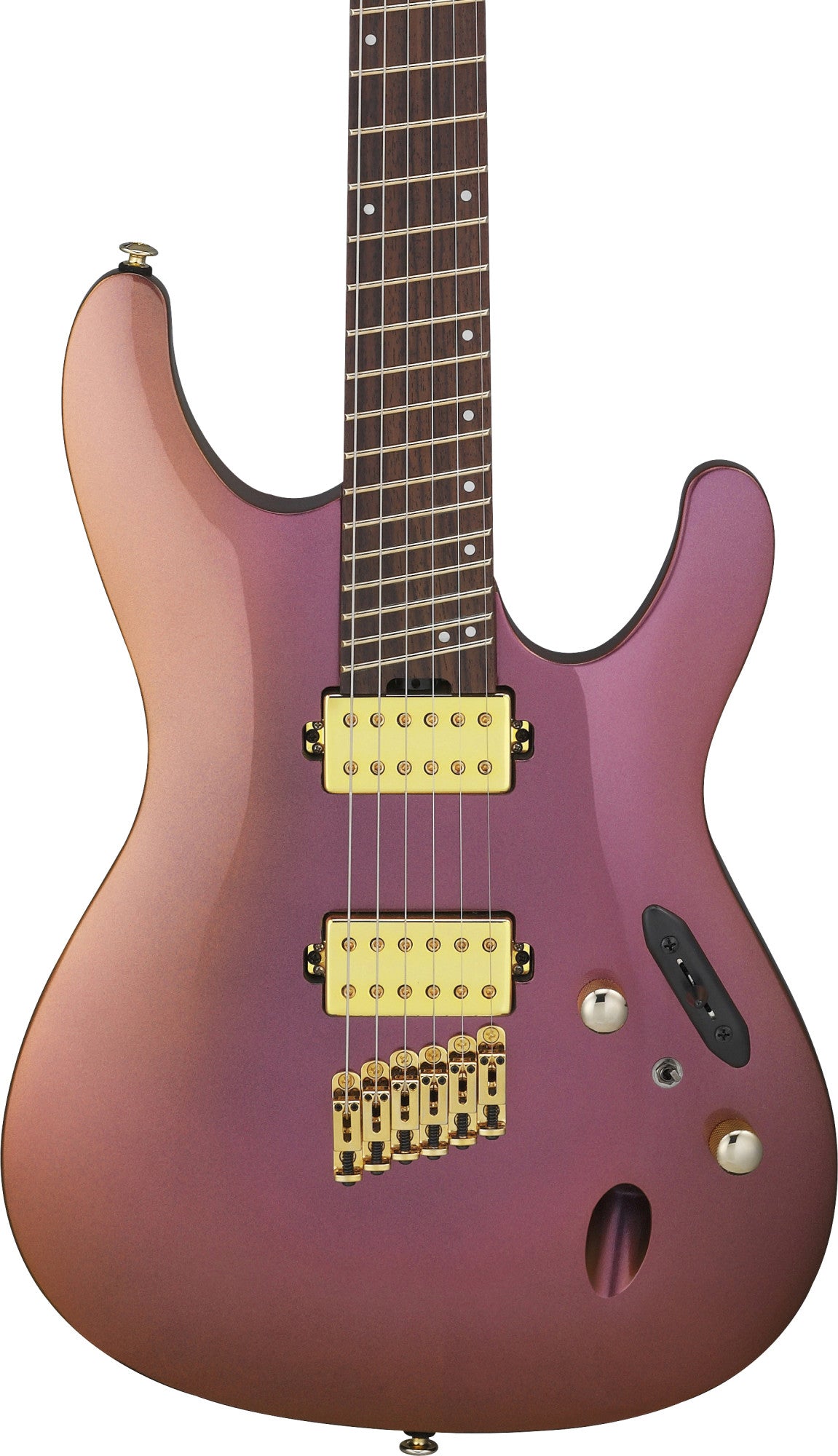 IBANEZ Axe Design Lab S E-Gitarre 6-String - Rose Gold Chameleon