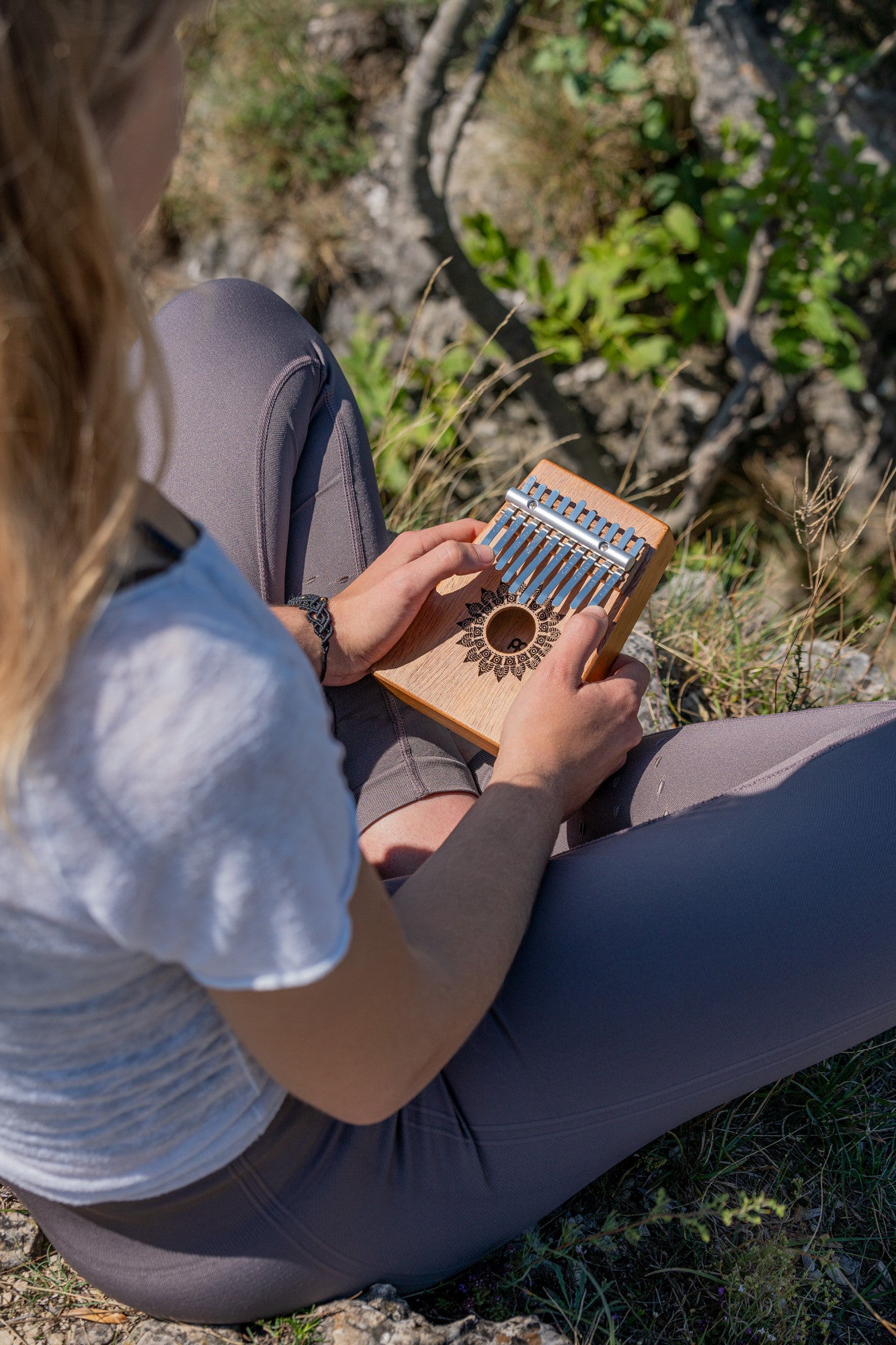 Meinl Sonic Energy Soundhole Kalimba - 10 Töne / Mahagoni