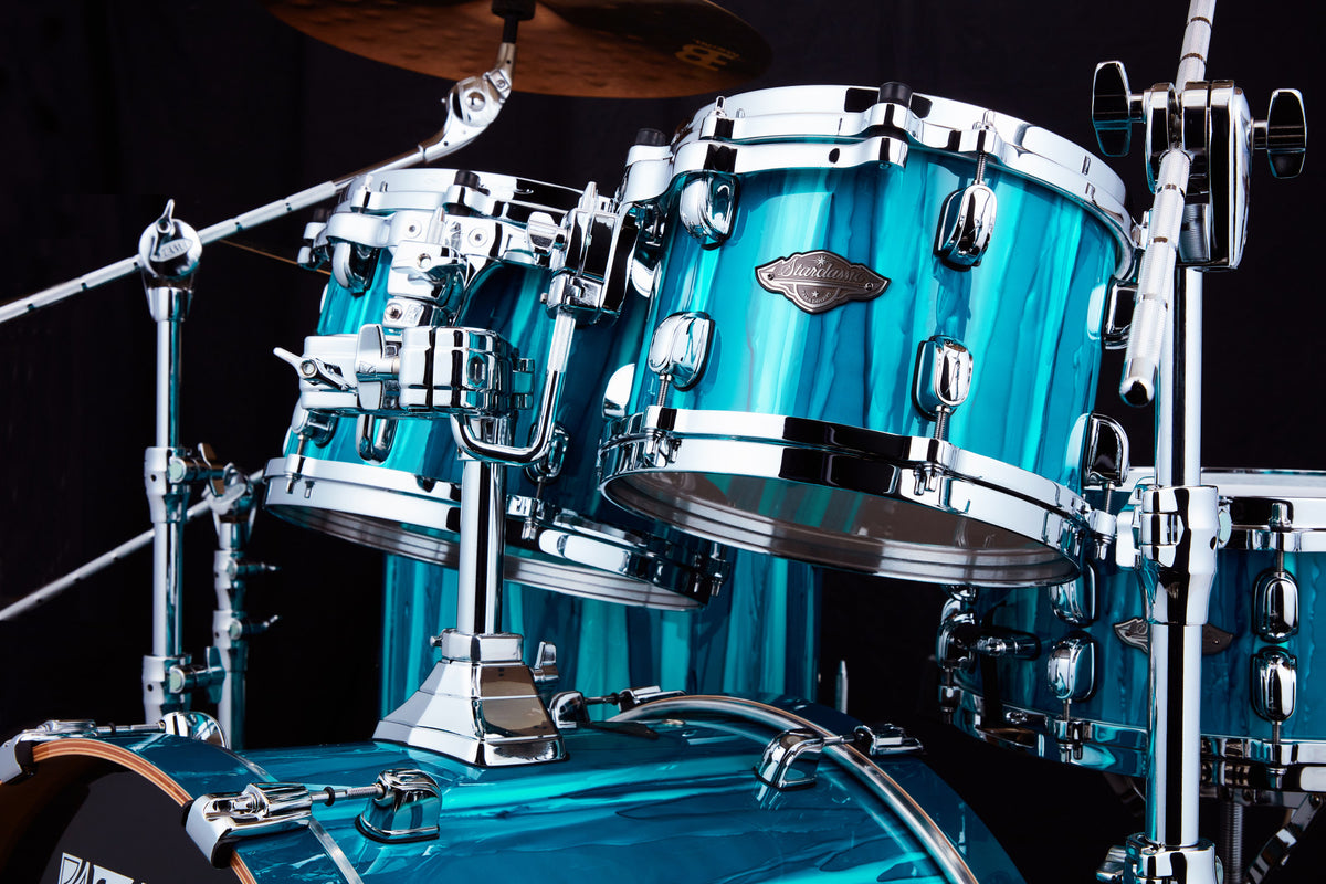 TAMA Starclassic Performer Shell Kit 4 pcs - Sky Blue Aurora/Chrome HW