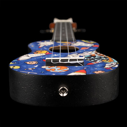 KEIKI K2 Series Soprano Ukulele Set - Agathis / ABS Spaceman