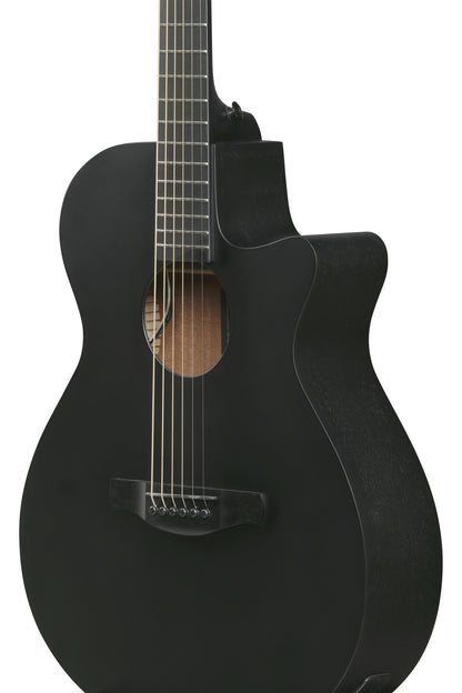 IBANEZ AEG Acoustic Guitar 6-String - Black Out