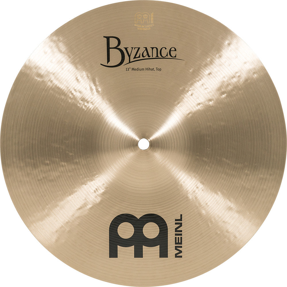 MEINL Cymbals Byzance Traditional Medium Hihat - 13"