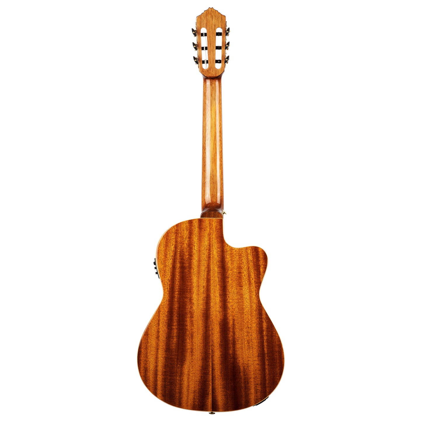 ORTEGA Performer Series 4/4 Thinline Konzertgitarre 6-String Lefty - Natural + Gigbag