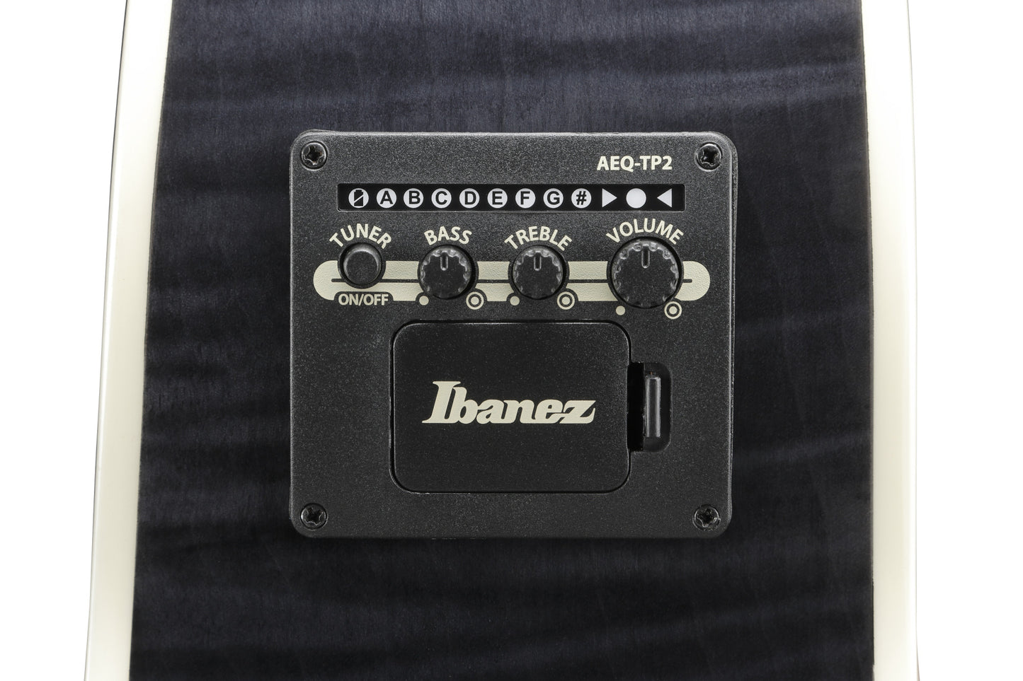 IBANEZ AE Acoustic Guitar 6-String - Transparent Black High Gloss