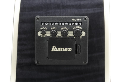 IBANEZ AE Acoustic Guitar 6-String - Transparent Black High Gloss