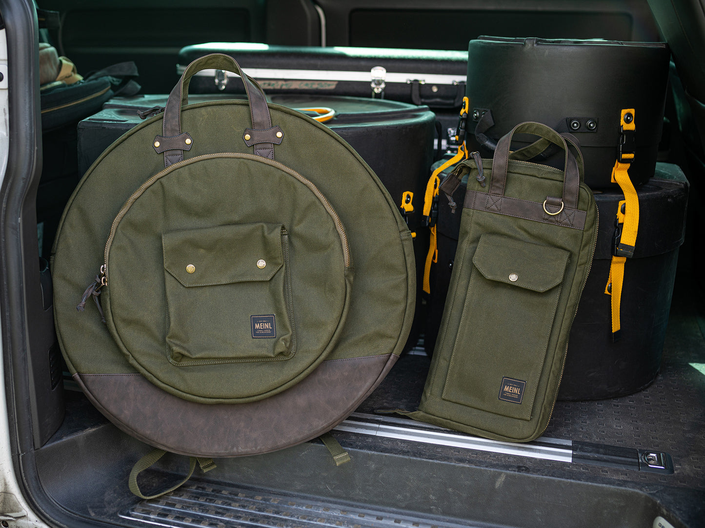 MEINL Cymbals Canvas Collection Stick Bag - Forest Green
