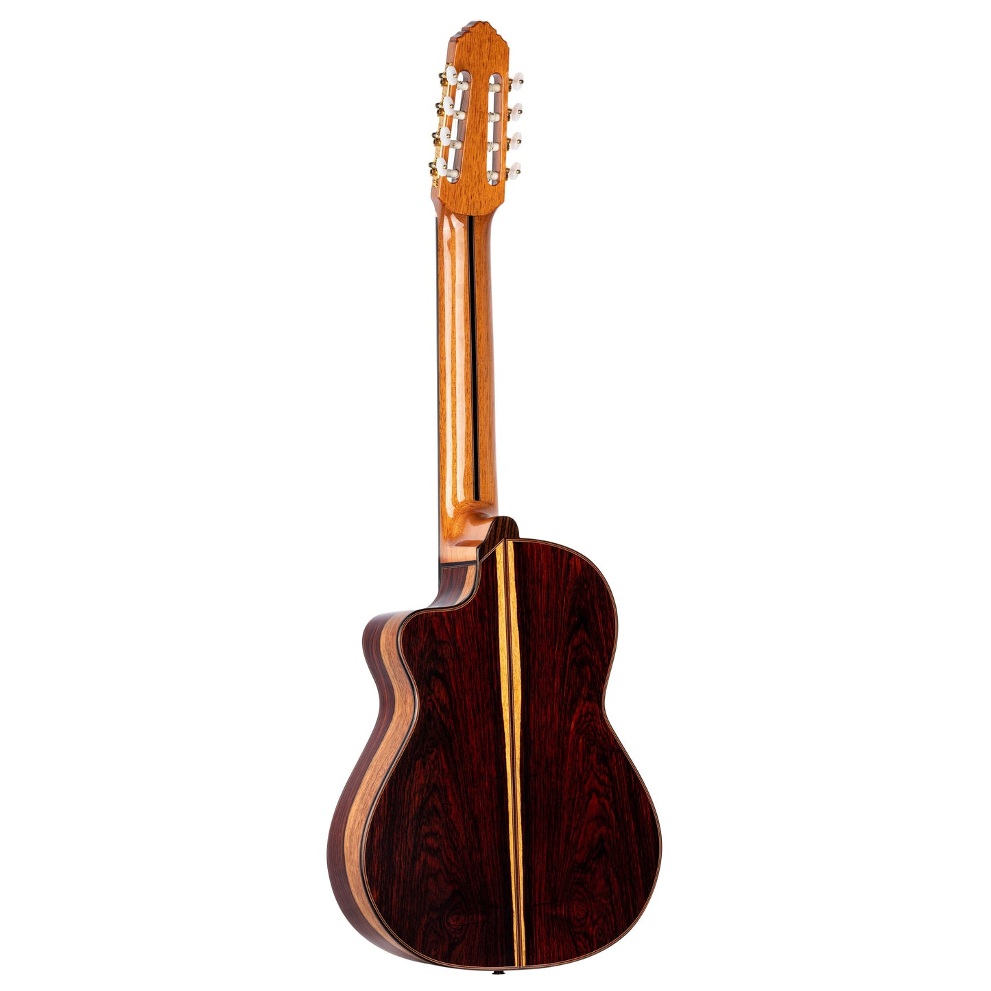 ORTEGA Javier Reyes Signature Konzertgitarre 4/4 8-Saiter Made in Spain - Natur inkl. Koffer
