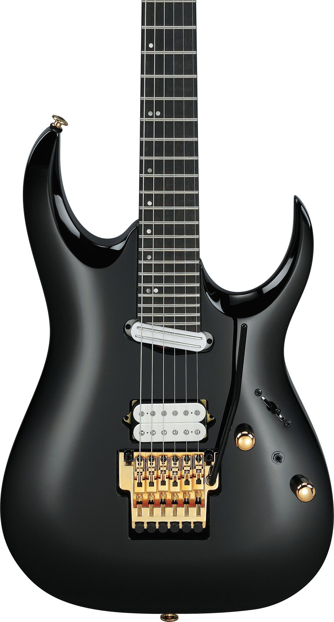 IBANEZ Prestige, Axe Design Lab RGA E-Gitarre 6-String - Black + Koffer