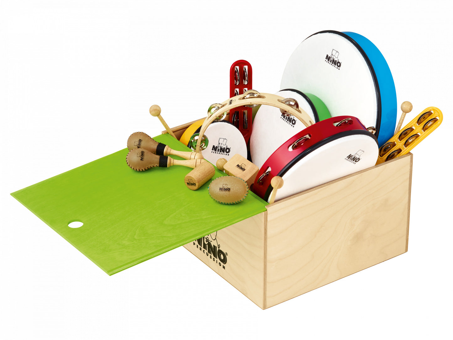 NINO Percussion Rhythmussortiment - 12 teilig