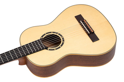 ORTEGA Family Series 1/2 Konzertgitarre 6 String Lefty - Mahagoni Natur + Bag
