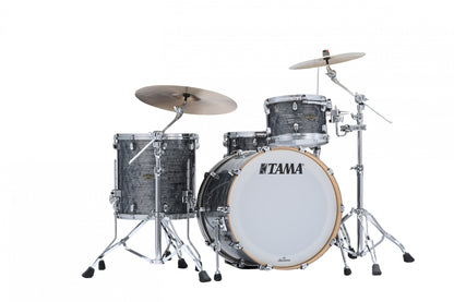 TAMA Starclassic Walnut/Birch Duracover Wrap Shell Kit 3 teilig - Charcoal Onyx/Chrom HW