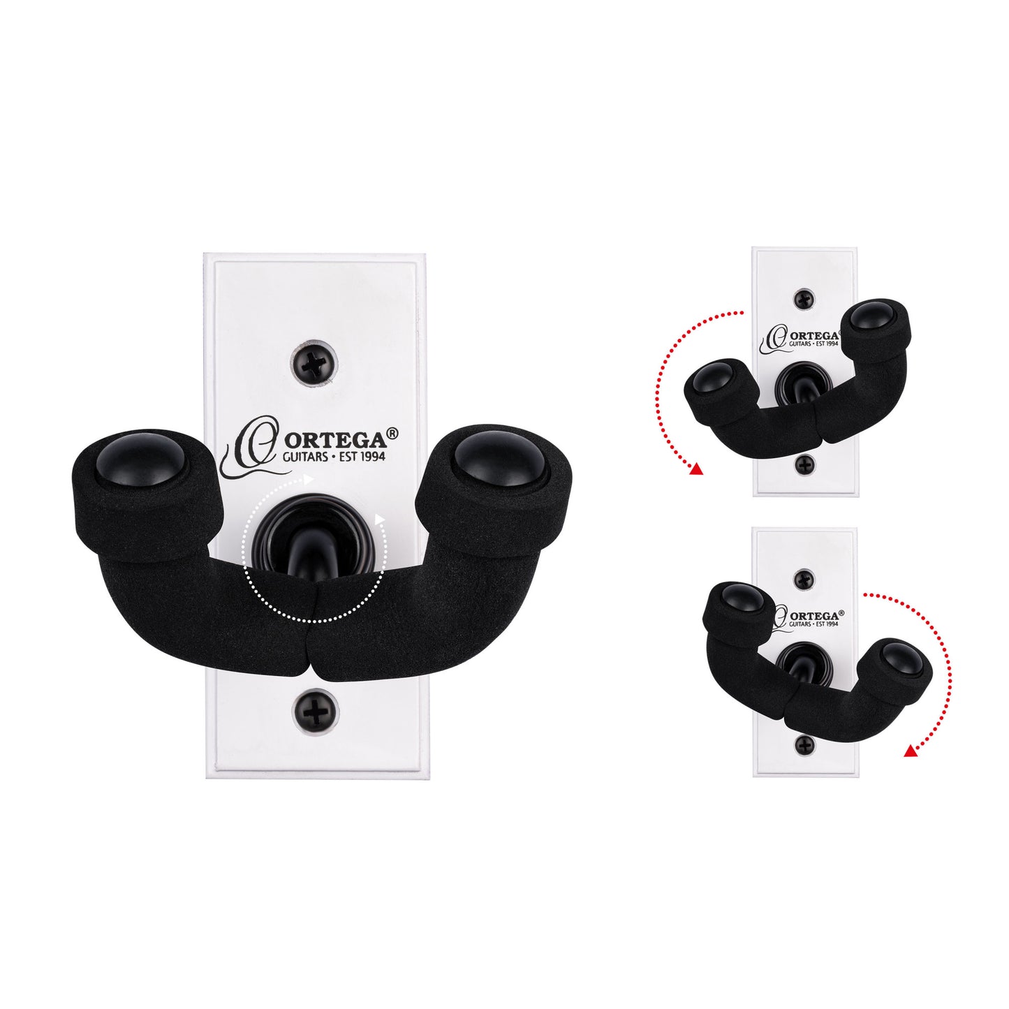 ORTEGA Ukulele Wall Hanger - White
