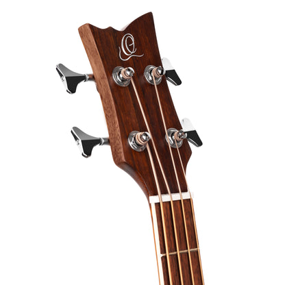 ORTEGA Deep Series 7 Medium Scale Acoustic Bass 4 String - Spruce / Mahogany Natural
