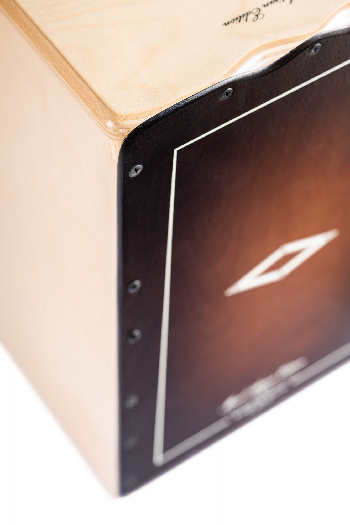 MEINL Percussion Artisan Edition Series String Cajon Soleá Line - Espresso Burst