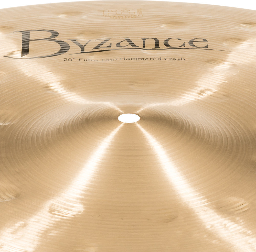 MEINL Cymbals Byzance Traditional Extra Thin Hammered Crash - 20"