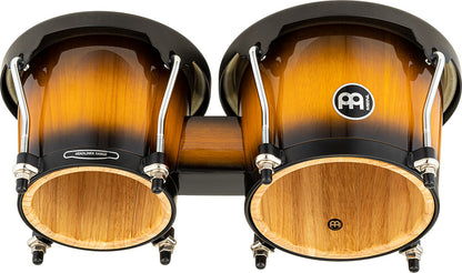 MEINL Percussion Headliner Series Wood Bongo 6 3/4" Macho & 8" Hembra - Wine Red Burst