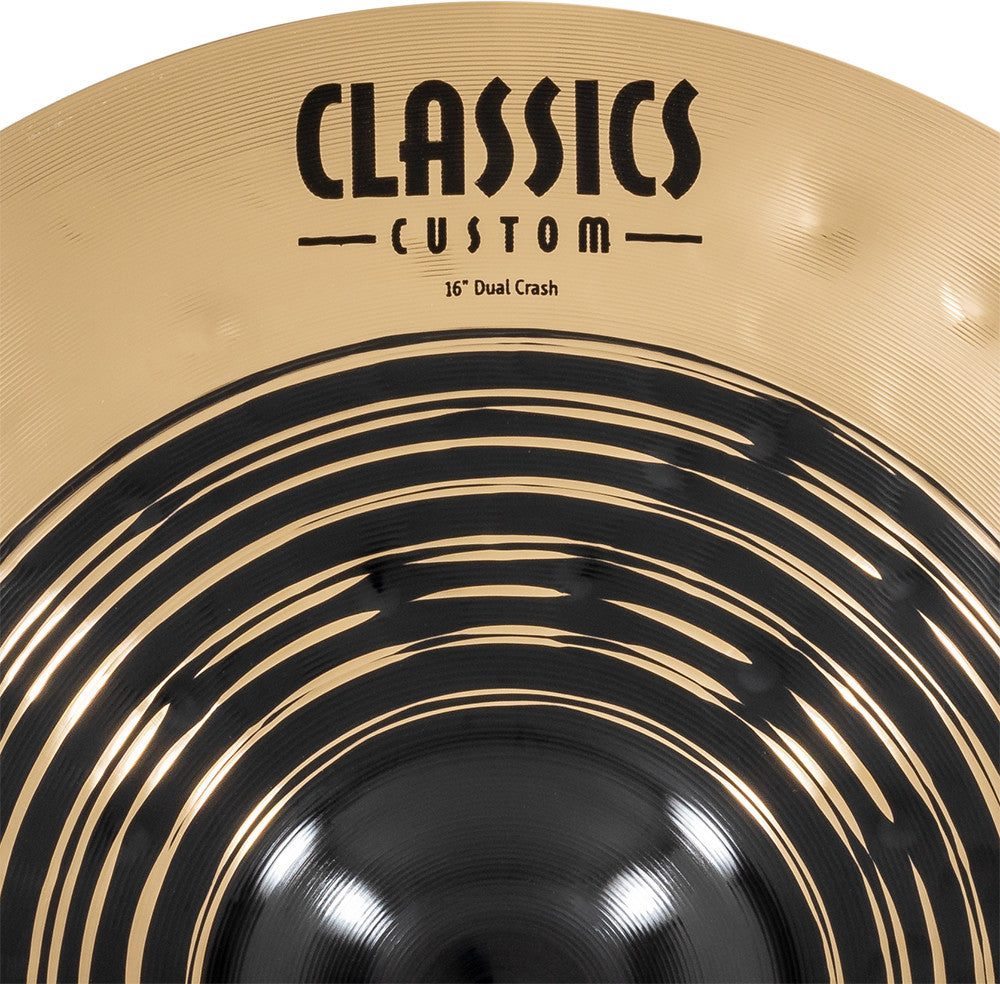 MEINL Cymbals Classics Custom Dual Crash - 16"