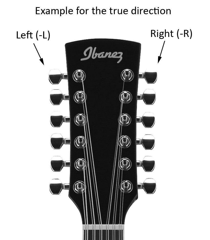 IBANEZ Akustikgitarren Einzelmechanik - 1 x rechts gold