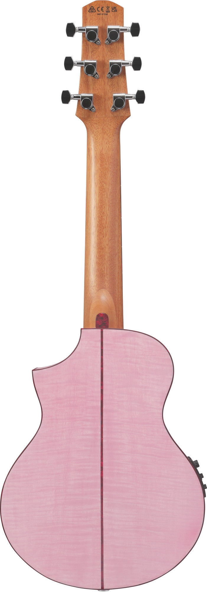 IBANEZ EWP Piccolo Gitarre 6-String - Strawberry Milk Open Pore