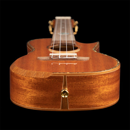 ORTEGA Custom Built Series Concert Ukulele 4 String - Solid Mahogany Natural + Bag
