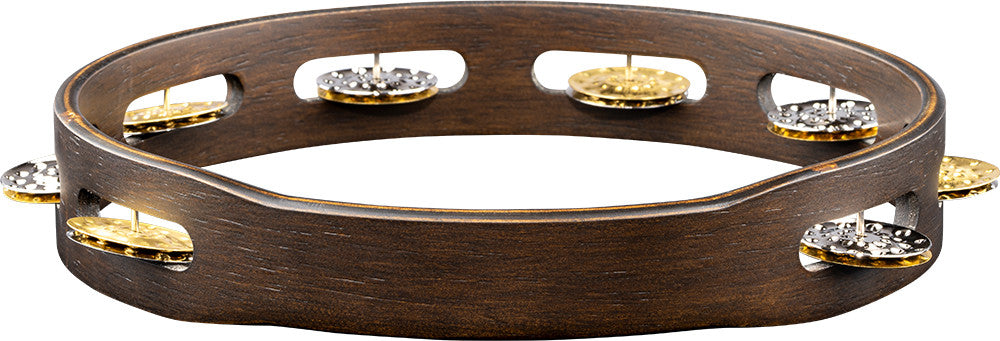 MEINL Percussion Vintage Wood Series Tambourine - 10"