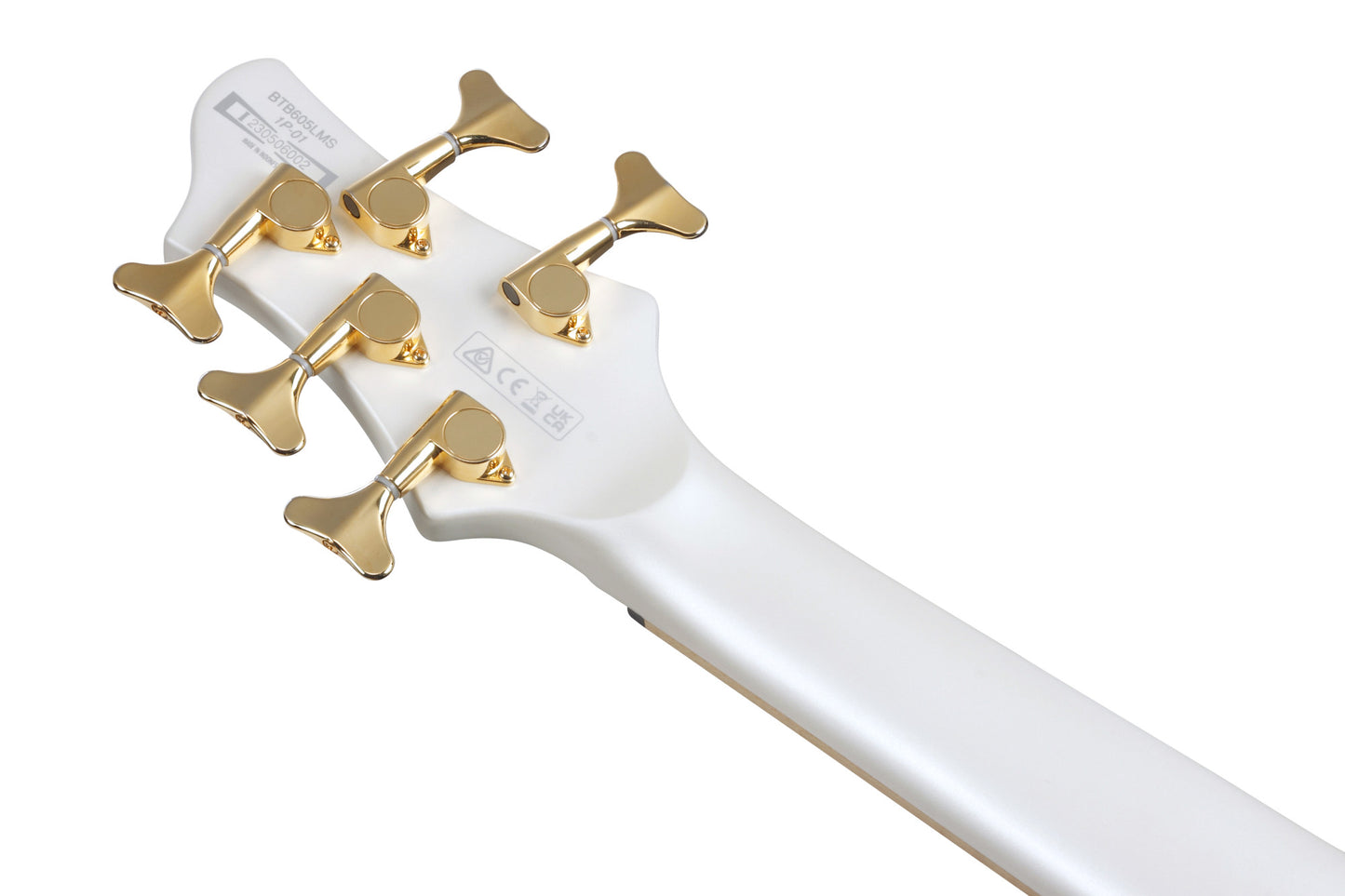 IBANEZ Bass Workshop BTB Electric Bass 5-String Multi Scale - Pearl White Matte