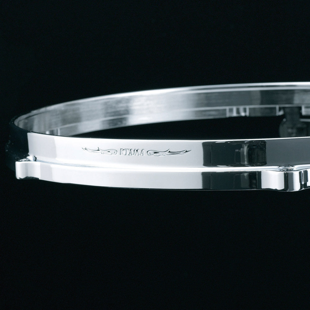 TAMA Die-Cast Hoop 14" 10-Hole - Chrom Batter Side