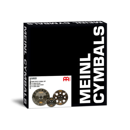 MEINL Cymbals Classics Custom Dark Set - CC10DAS/CC16DATRC/CC18DACH
