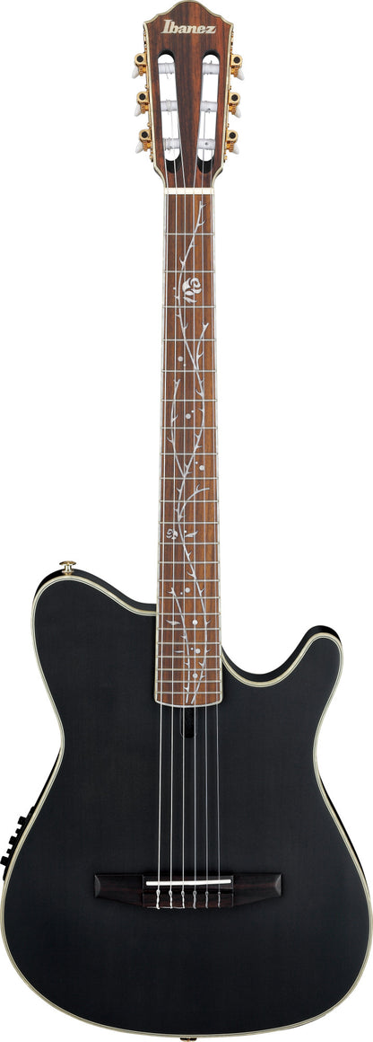 IBANEZ Tim Henson Signature Nylon String Guitar 6-String - Transparent Black Flat