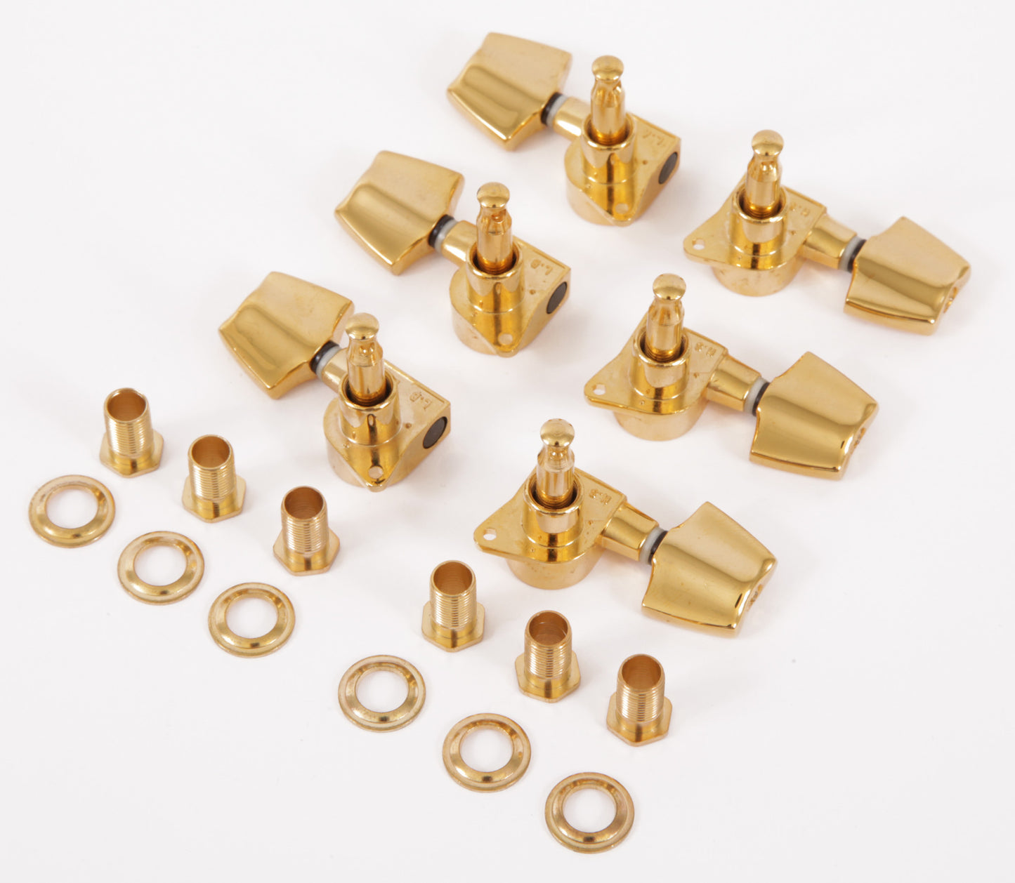 IBANEZ acoustic guitar machine head tuner set "Smooth tuner AS" - 3 x left/3 x right gold