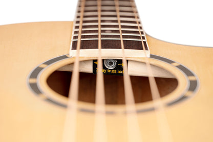 ORTEGA Deep Series 7 Medium Scale Acoustic Bass 4 String - Spruce / Mahogany Natural