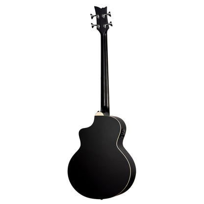 ORTEGA Deep Series 7 Medium Scale Acoustic Bass 4 String - Spruce / Mahogany Satin Black