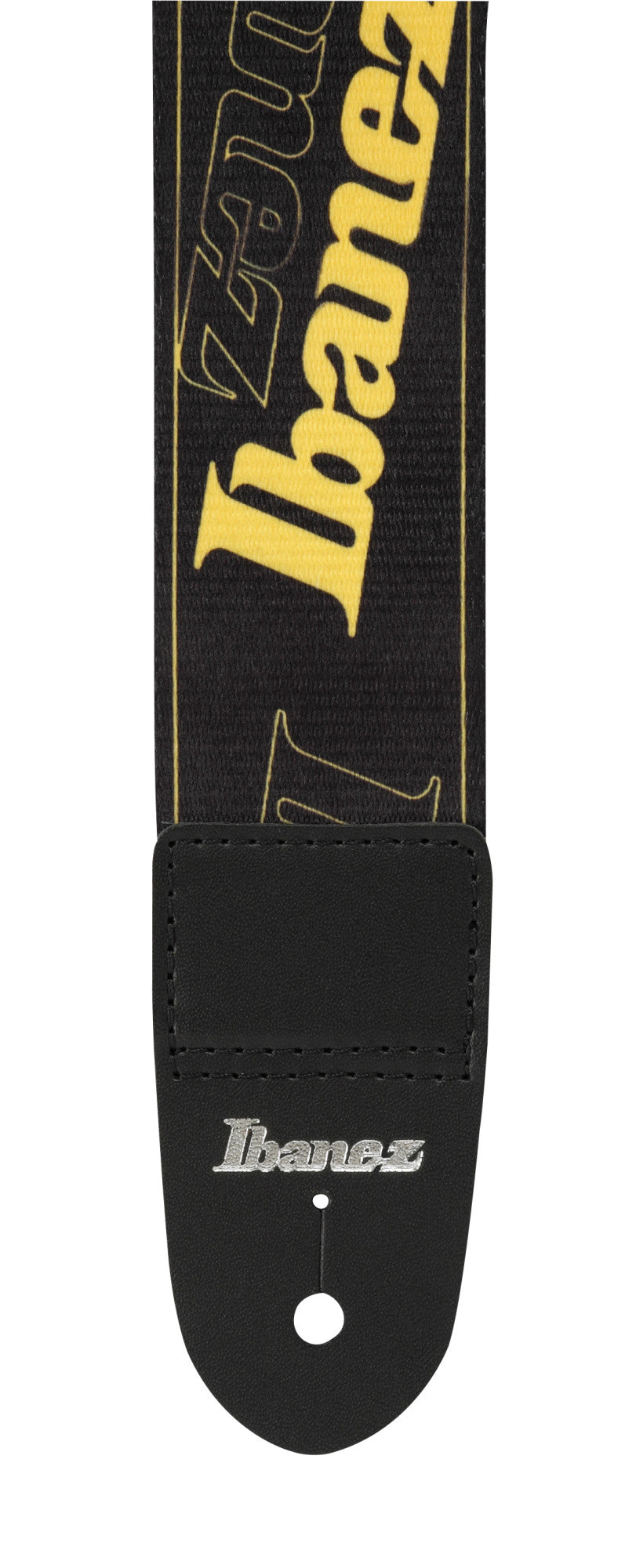 IBANEZ Design Strap - Black/Yellow Logos