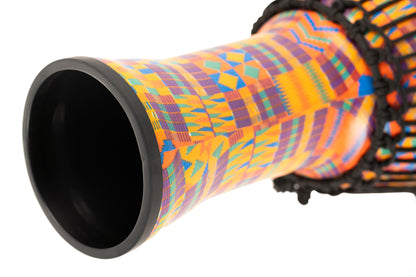 MEINL Percussion Travel Series African Djembe 8" - Kenyan Quilt