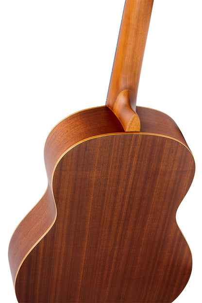 ORTEGA Family Series Pro 4/4 Classical Slim Neck Guitar 6 String Lefty - Cedar / Mahogany Natural + Gigbag