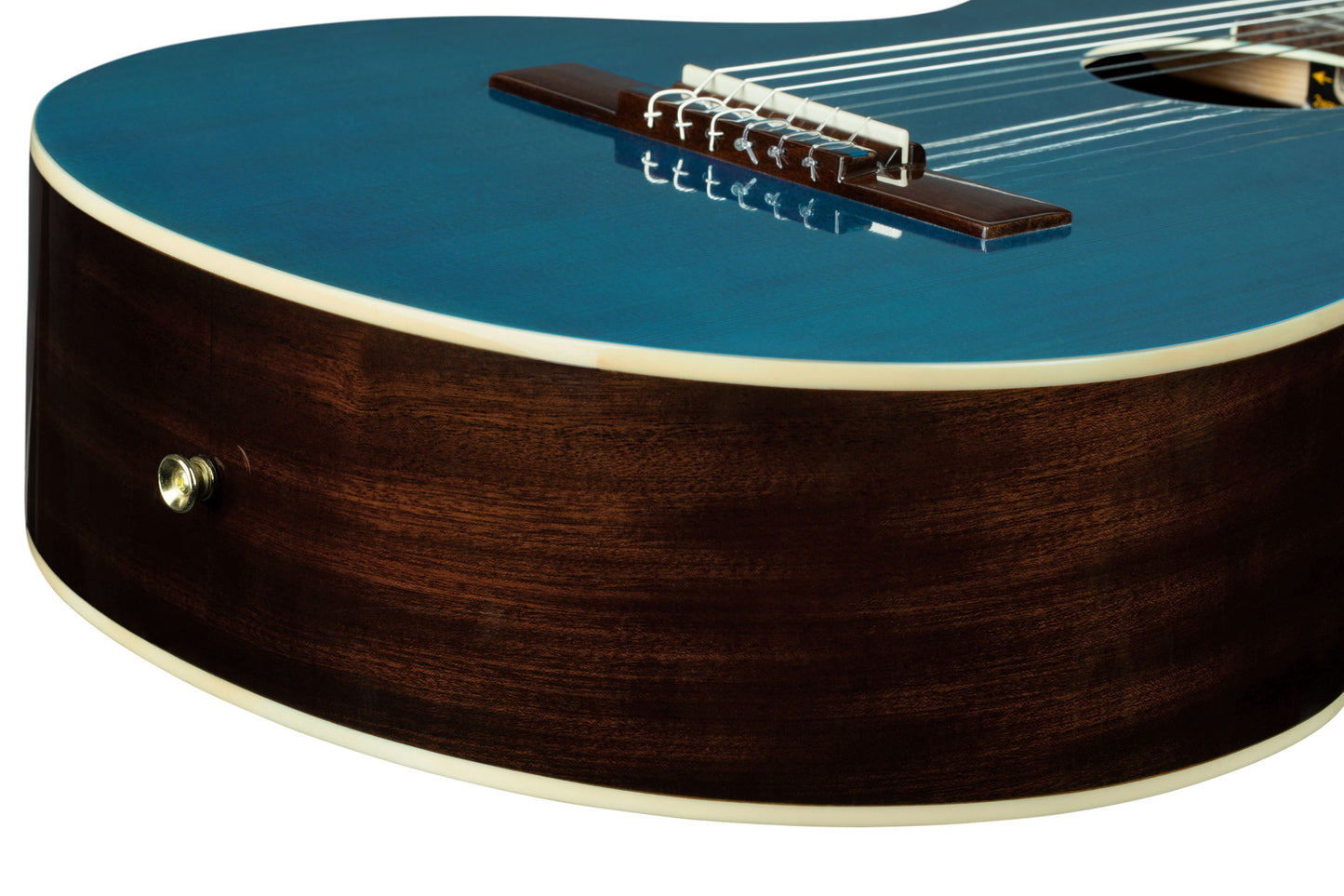 ORTEGA Ranger Series 4/4 Konzertgitarre 6-String - Ozeanblau + Gigbag