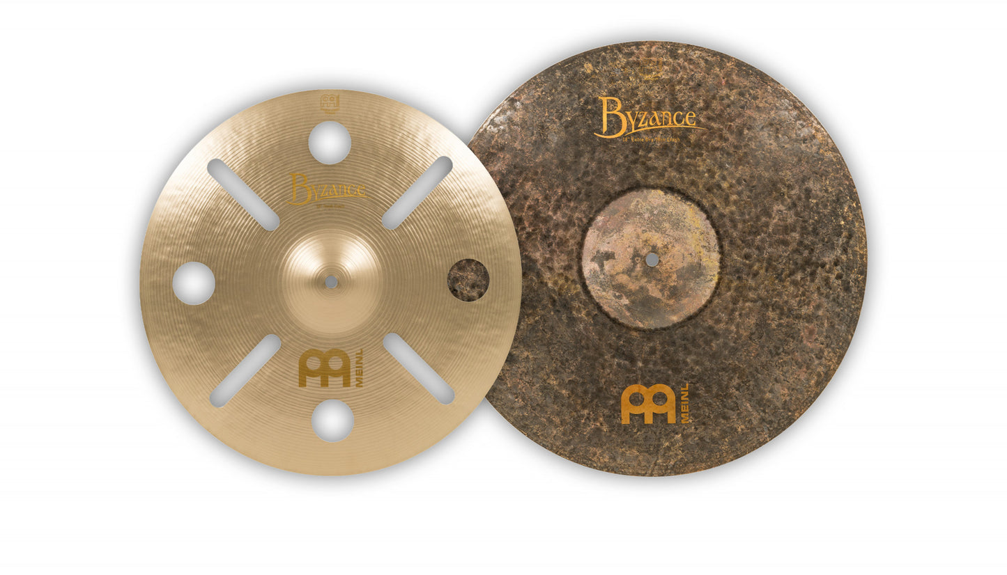 MEINL Cymbals Byzance Crash Set - B16TRC/B18EDTC