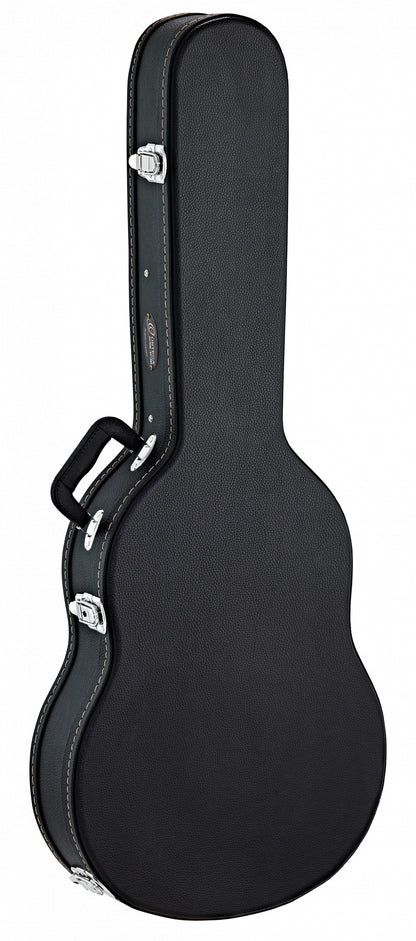 ORTEGA Economy Classical-Guitar-Thinline-Hardcase - Black