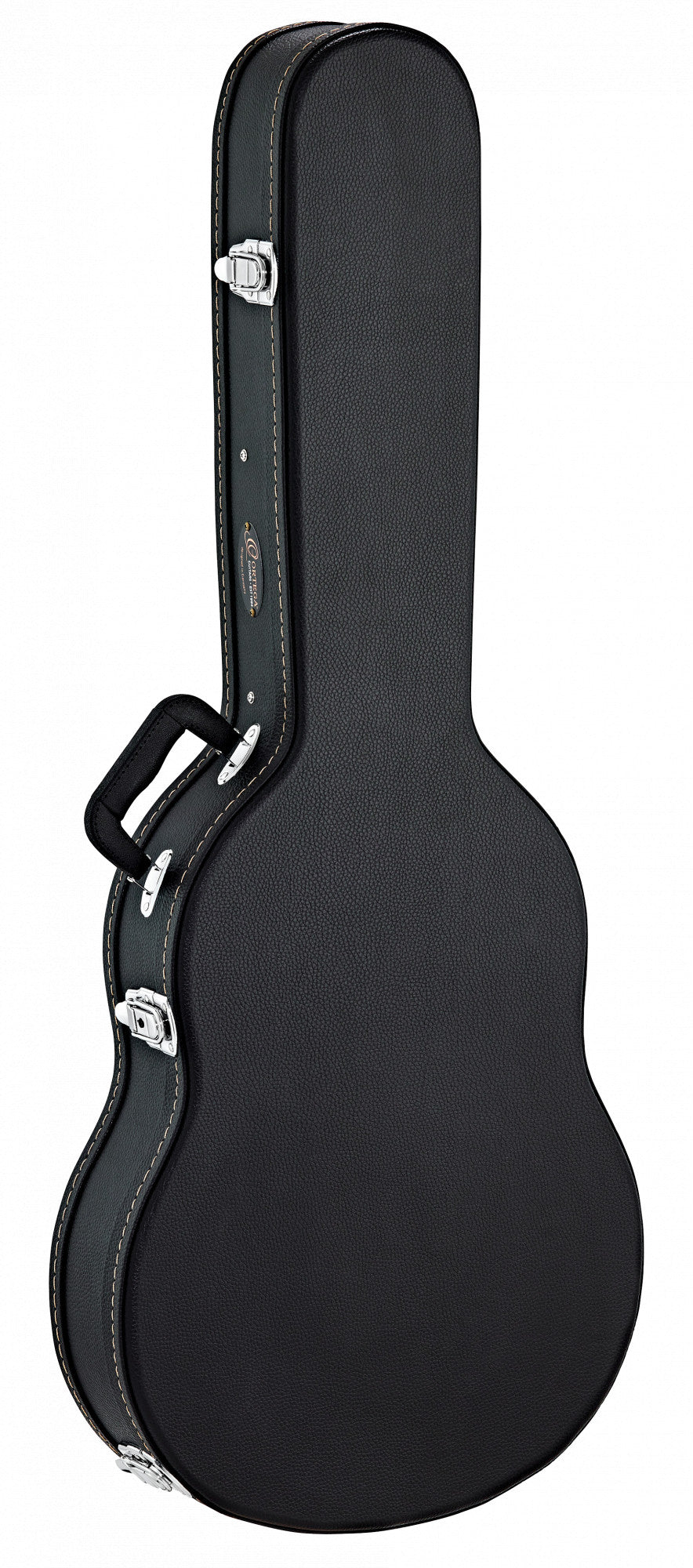 ORTEGA Economy Classical-Guitar-Thinline-Hardcase - Black
